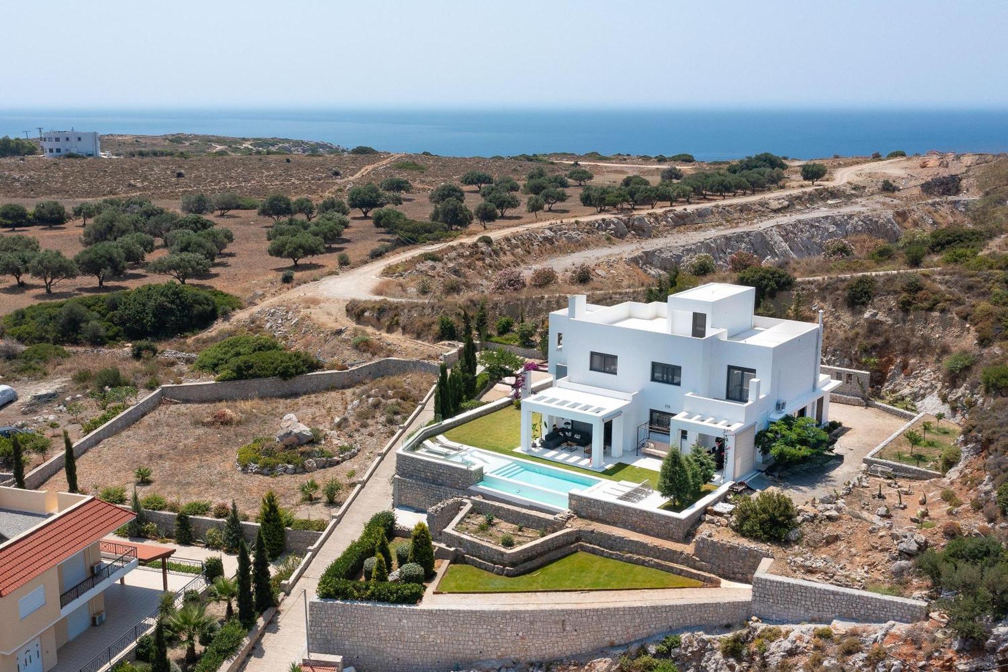 Villa La Bianca Koskinou  Exterior foto